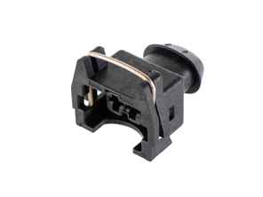 Carcasa del conector del inyector de combustible. Porsche 911 / 964 / 924S / 944 / 968 / 928 - 92861282500, 92861282501 - PSGESV