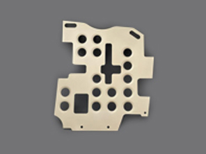 Pedana in alluminio lato conducente Porsche 964 / 993 - 96455160100, 99355106300