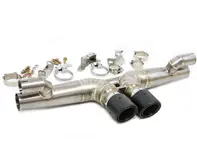 Titan-Auspuff-Endschalldämpfer mit Carbon-Endrohren Porsche 991 GT3 - DesignTek - 99711102799, 99711102790, 99711102792 - GT3, R