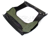 Piso Delantero Completo / Soporte de Suspensión y Tanque de Combustible / Soporte de Batería. Porsche 911 1970-89 - 91150111702GRV, 91150195500GRV