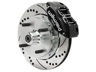 Front brake Powerlite caliper and rotor kit with vented, drilled and slotted discs. Porsche 914/4 1970-72 Wilwood - 477407075, 311615107B, 311615108B - 140-17473-DR, 140-17473-D