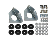 Kit d'installation de plaque d'immatriculation. Porsche 912/911 1965-73 - 90170105124, 90170105125 - BMP11.3.100, JG.051.24, 9400004, 1682002110, 8573