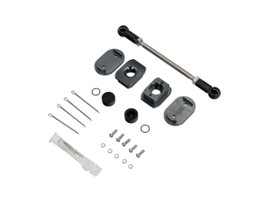 Solid gearshift cable end set. Porsche 987.1 Boxster S / Cayman S / 987.2 Boxster / 987.2 Cayman - 98742404200, 98742404201, 99642414501, 99642414700, 98742404211, 98742404212 - FF.SCE.987-6spd