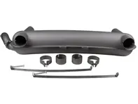 RSR Exhaust Muffler / Silencer Rear box. Porsche 911 1971-75 - 1620612700, 92.212C - 1620612700
