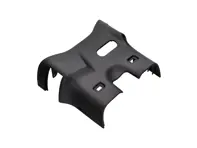 Garniture de colonne de direction inférieure, noir satiné. Porsche 986 Boxster / 996 Carrera 1997-1999 - 9965522750201C, 9965522750001C