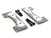 Kit de enfriador de pinza trasero para 996 Turbo o Carrera 4S con rotores más grandes de 350 mm (no PCCB)