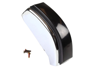 Bocina de parachoques trasero / over rider con moldura de goma. Porsche 911/912 1965-73 - 90150503326, 91150503302, 1684200406 - 1684200700