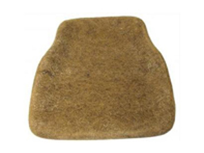 Füllungen der hinteren Sitzfläche in Rosshaar (2 Sitze). Porsche 911 1965-93 - 90152100020