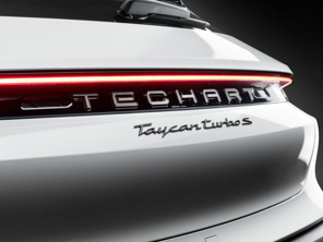 TechArt 'TECHART'- Rear Lettering. Porsche 9J1.1 / 9J1.2 Taycan - 09J1.007.000.09, 9J.100.700.001, 9J.100.700.002 - 09J1.007.000.09