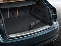 Alfombrilla de maletero reversible con revestimiento de Nubuk. Porsche Cayenne (9YA) 2018>> - 9Y0044810, 9Y0044810DK4, 9Y0044810OH7, 9Y0044810OS1, 9Y0044810OU6