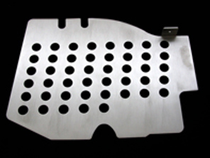 Alloy passenger floor board. Porsche 911 Targa 1969-1983 LHD (Left-Hand Drive) - 90155106442 - 911764/05