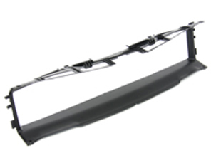 Guide de débit d'air du radiateur central. Porsche 95B Macan - 95B1217101E0, 95B121710