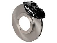 Front brake Powerlite caliper and rotor kit with vented plain discs. Porsche 911 1969-73 Wilwood - 477405083D, 477405083A, 91135104120, 90135104116, 91135190700, 91135190800, 90135197510, 90135197610, 91135193500, 91135193600 - 140-16946, 140-16946-R, 140-16946-Y
