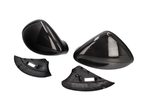 Door mirror covers carbon fibre by Rennline LHD. Porsche 970 Panamera - 97073161900G2L, 97073161904G2L, 97073162002G2L, 97073161906G2L, 97073162000G2L, 97073162004G2L, 97073162006G2L, 97073171900, 97073171904, 97073171906, 97073171908, 97073172000, 97073172004, 97073172006, 97073172008 - E326