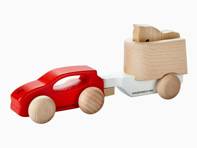 Holzspielzeugauto - Cayenne mit Pferdeanhänger - WAP0407000PHZA, WAP0406240SHAT, WAP0406230SHAS, WAP0406220RHZA, WAP0406200PTHA, WAP0406100PTHA, WAP0400150NLRT, WAP0400100NRTR, WAP0400020L0EF