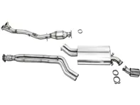 Sportuitlaatsysteem spruitstuk-achter met - katalytische bypass - middendemper bypass Porsche 968 - 94411104111, 94411108112, 94411199111