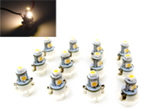 Dash Board LED Bulb Set of 12 B8.4 Vintage White - 96463192099