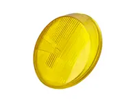 Lampada frontale in vetro giallo H4. Porsche 911 / 964 con guida a destra - 91163192703, 1 305 614 006