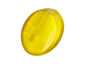 Phare en verre jaune H4. Porsche 911 / 964 RHD - 91163192703, 1 305 614 006