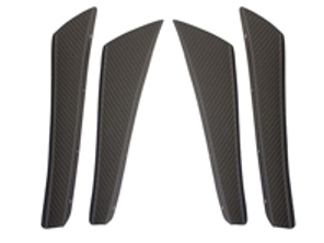 Kit de avión de buceo de parachoques delantero de fibra de carbono. Porsche 981 Caimán GT4 - A0151A