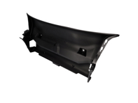 Marco para radiador de refrigerante, color negro. Porsche 991 GT2 RS / 991 GT3 / 981 Cayman GT4 - 991504487911E0