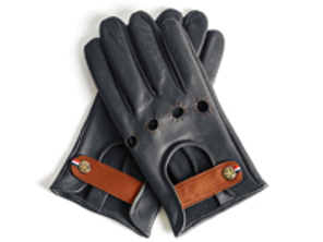 Classic leather driving gloves. Night Driver - 6013927310385, 6013924831845, 6013925599560