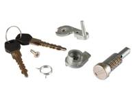 Door handle lock with lock cylinder and keys. Porsche 911 1973-86 - 91153194300, 91153194329, 91153194400, 91153194429 - 1687151170, 1687151180
