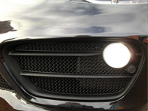 Front Bumper Stainless Steel Outer Grill Set ZunSport. Porsche 981 Cayman Manual/PDK with sensors - ZPR46913, ZPR46913B, ZPR46913, ZPR46913B