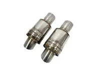 Juego de salidas de escape silenciadas Trackday. Porsche 718 GT4 / Spyder / GTS 4.0ltr - 9M982251188C