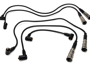 Ignition HT lead set. Porsche 924 1977-85 - 477905441, 477905442, 477905443, 477905444, 477998031, 93160910501, 93160910502, 93160910503, 93160910504, 93160910506 - ZEF408, ZEF408