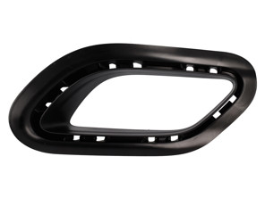 Rear bumper exhaust duct. Porsche 991.2 Carrera - 99150566501OK1, 99150566601OK1