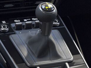 Versnellingspookknop, leer. Porsche 992 GT3 2021>>PDK - 9GT713120, 9GT7131208YR, 9GT713120DRM, 9GT713120DSZ, 9GT713120QL0