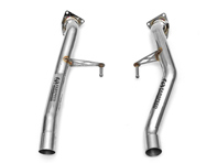 Tubos de derivación del convertidor catalítico de escape. Porsche 955 Cayena Turbo - 95511111310, 95511302311, 955113023BX, 95511302410, 95511302411, 955113024BX