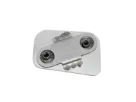 Plaque de fixation de gâche de porte. Porsche 911 - 91150204109, 91150204209, 91150204100, 91150204102, 91150204104, 91150204201, 91150204202, 91150204203, 91150204204 - PP210DL, P210DL, PP210DR, P210DR