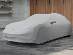 Car cover outdoor OE, in Beige. Porsche Taycan Sport Turismo - 9J104400014