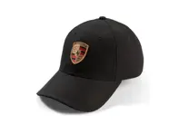 Baseballkappe mit Porsche-Wappen – Essential, Schwarz. - WAP6100010TWCE