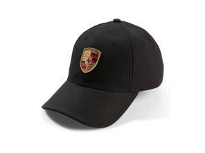Baseballkappe mit Porsche-Wappen – Essential, Schwarz. - WAP6100010TWCE