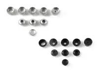 Knopf-/Abdeckungssatz für Zierleisten des Armaturenbretts "Singer Style" für Porsche 964