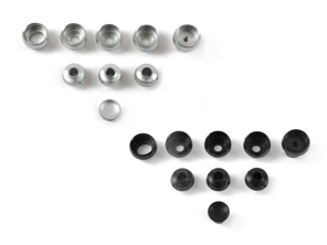 Juego de perillas y cubiertas para el kit de molduras del tablero "Singer Style" para Porsche 964