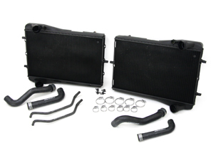 Water / Coolant Radiator and pipe kit. Porsche 996 C4S