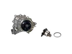 Waterpomp- en thermostaatset. Porsche 9YA Cayenne / 971 Panamera V8 4.0 liter - 9A712168800, 9A110655900, 0PB121688, PAB121014C, 9A712101402, 9A712101403, PAB121014, PAB121014A, PAB121014B, PAB121115A, PAB121115C, PAB121115D, 9A712111500