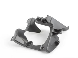 Support de feu antibrouillard avant. Porsche 957 Cayenne - 95550559410, 95550559310