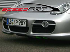Spoiler mentoniera paraurti anteriore SpeedART SAR. Porsche 987C Cayman