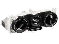 Panel de control de calefacción en el tablero de instrumentos, Negro Satinado. Porsche 986 Boxster >>2001 - 9965721010001C