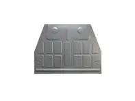 Bodemplaat, Voor. Porsche 356A / 356B T5 - 64450100205, 64450105003, 64450105004 - PP118A