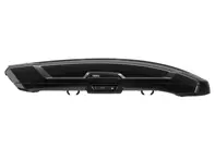 Portapacchi da tetto Thule Vector M 360L nero metallizzato per Porsche Cayenne / Panamera / Macan / Taycan / 991 / 992 / 997 / 996 - 613201