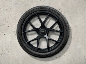 Set di cerchi in lega da 20"/21" 911 GT3 RS Magnesium in nero (satinato-lucido) senza pneumatici. Porsche originale - 992044681CL
