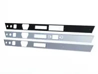 Armaturenbrett Aluminium Zierrahmen. Porsche 911 (G-Modell) 1974-89 - 91155204110