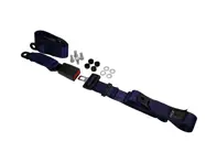 深蓝色静态 2 点式后腰带（2 件套）。保时捷 911 78-89 / 964 / 993 / 968 / 924 / 944 - 47785779570B, 911116