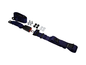 Cintura addominale posteriore statica a 2 punti in blu scuro (set da 2). Porsche 911 78-89 / 964 / 993 / 968 / 924 / 944 - 47785779570B, 911116